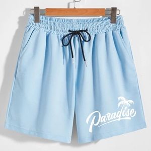 Guys Letter Graphic Shorts